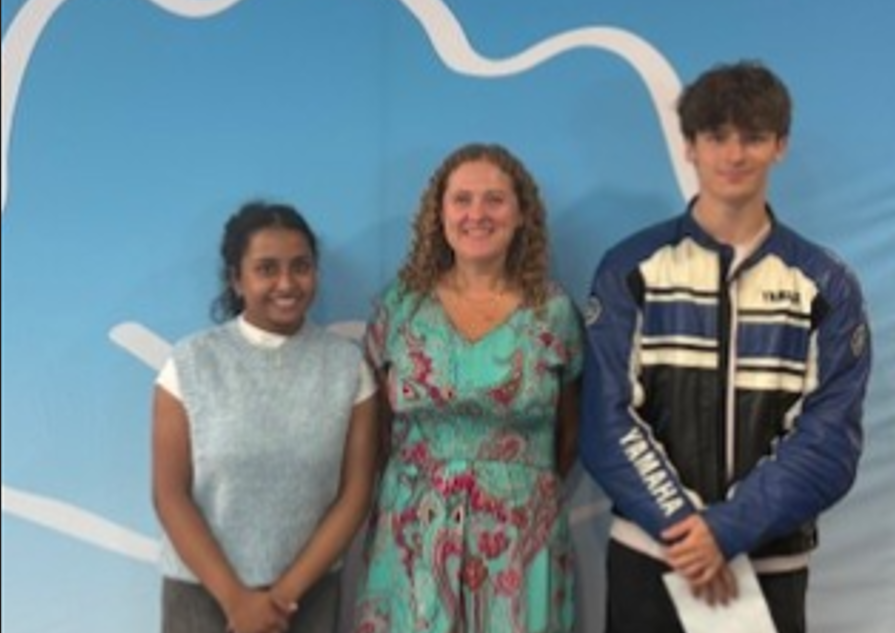 Fatima off to York university and Cameron secured a Degree Aprenticeship in Law